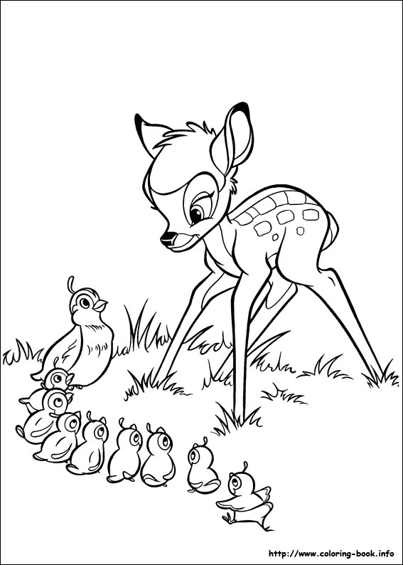 Bambi 2 coloring picture